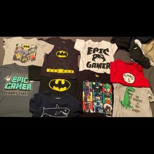 Boys T-shirt Bundle 9 shirts total